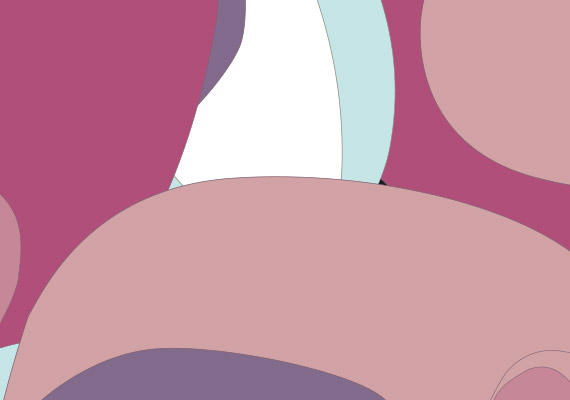 Création d'un visuel vectoriel pour un magnum.